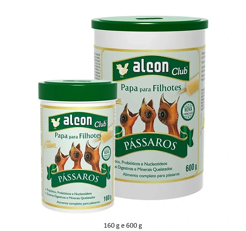 Alcon Club Papa para Filhotes Pássaros