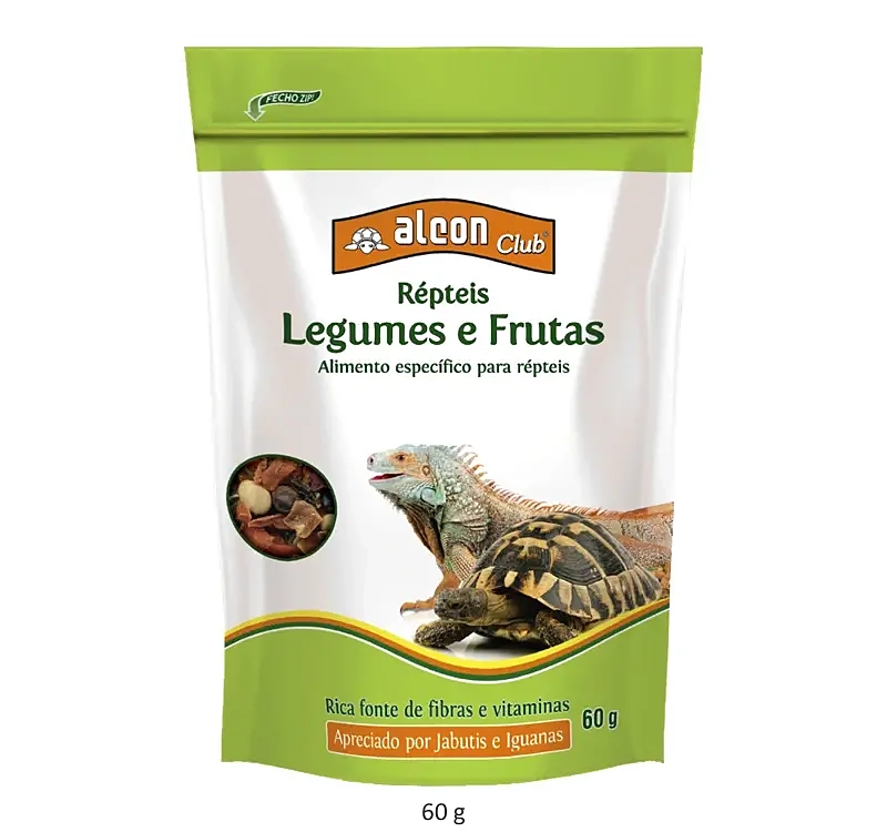 Alcon Club Répteis Legumes e Frutas