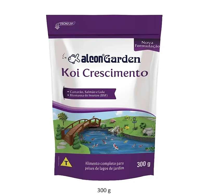 Alcon Garden Koi Crescimento