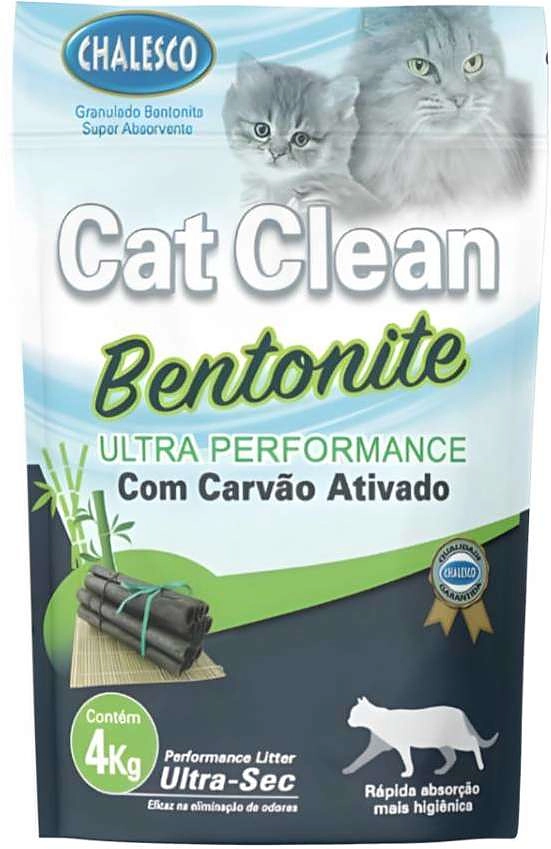 Areia Bentonita Chalesco Super Premium Carvão Ativado