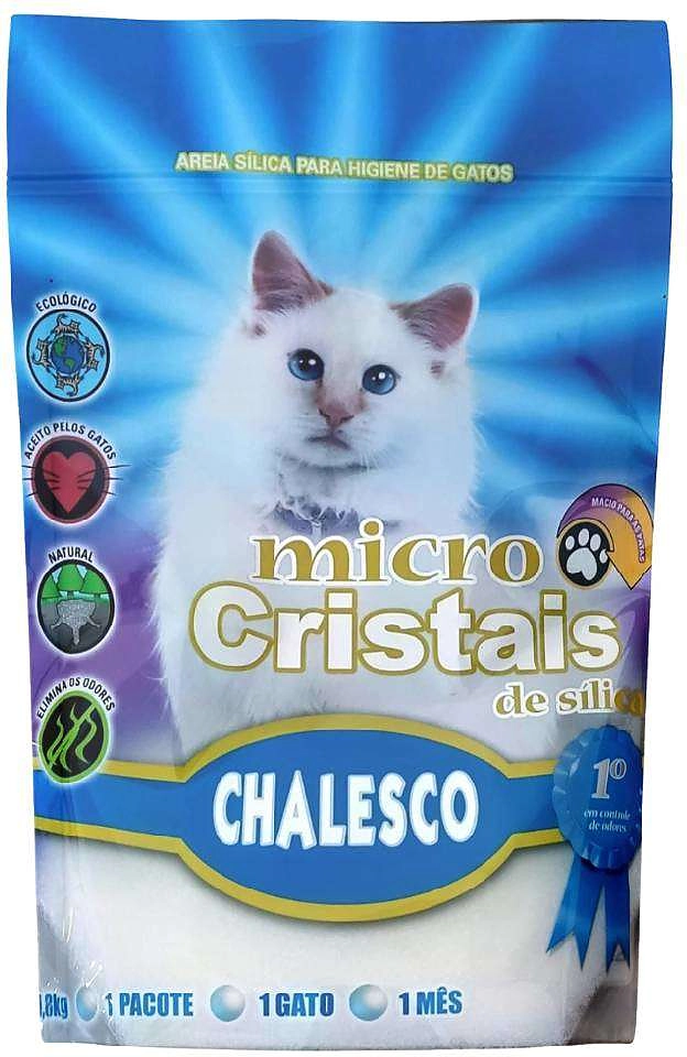 Areia Sanitária Chalesco Micro Cristais de Sílica