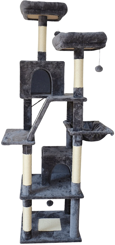 Brinquedo Arranhador Chalesco Trampolim 8 Bases