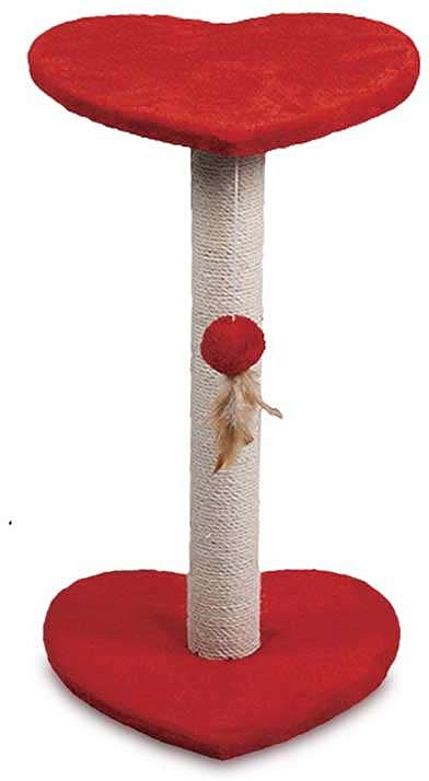 Brinquedo Arranhador com Base Coração