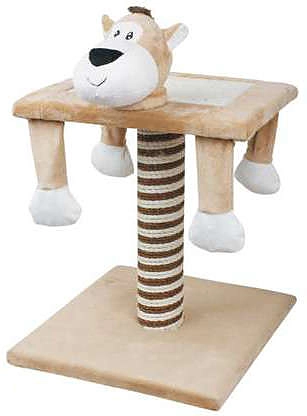 Brinquedo Arranhador de Gato 3 em 1 Chalesco
