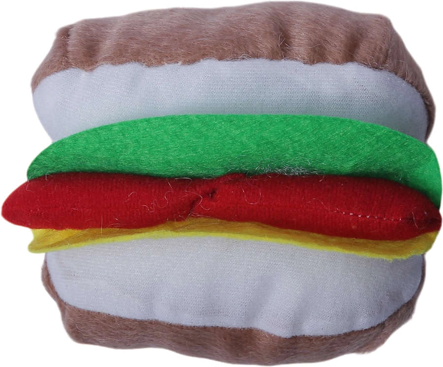 Brinquedo Chalesco Pelúcia Hambúrger para Cães