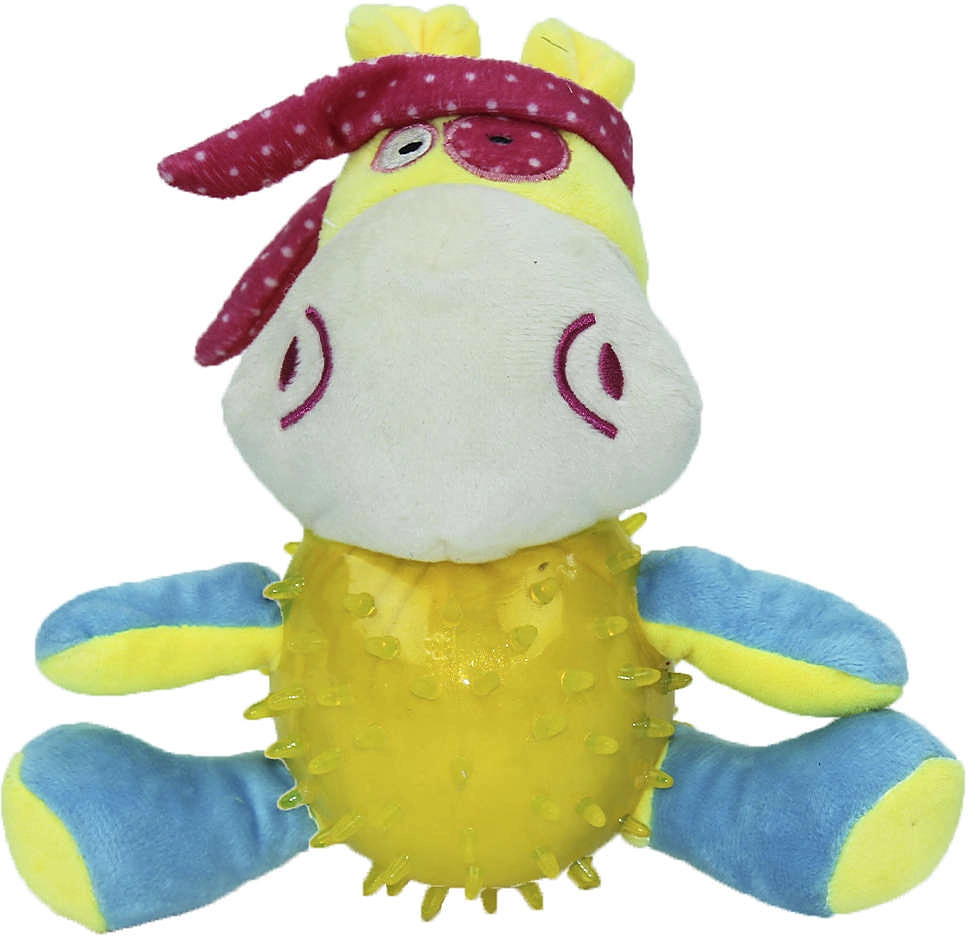 Brinquedo Chalesco Pelúcia Smart Cow para Cães