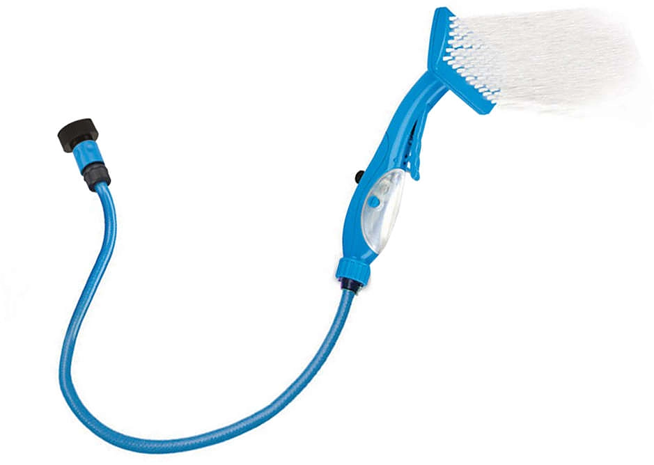 Ducha Prática Chalesco Pet Zoom Brush Azul