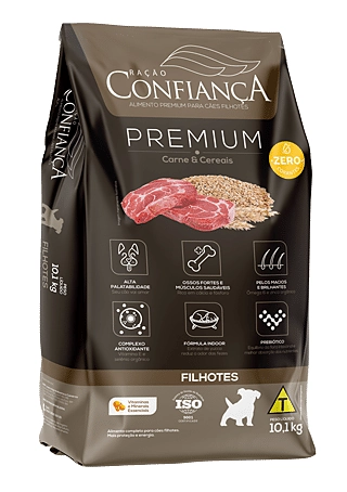 Ração Confiança Cães Filhote