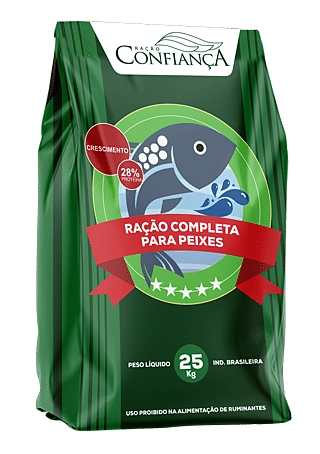 Ração Confiança para Peixes