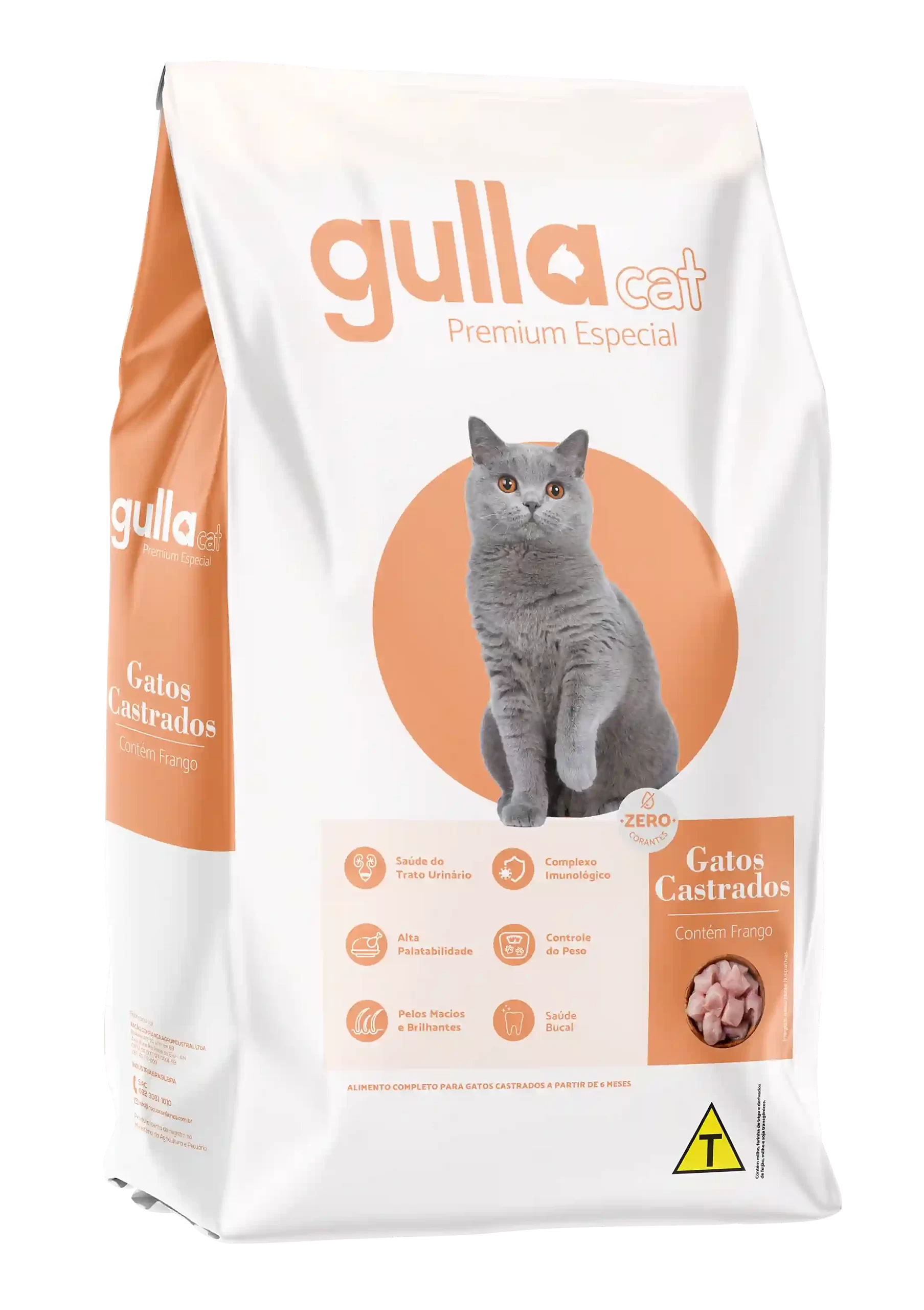 Ração GullaCat Castrado