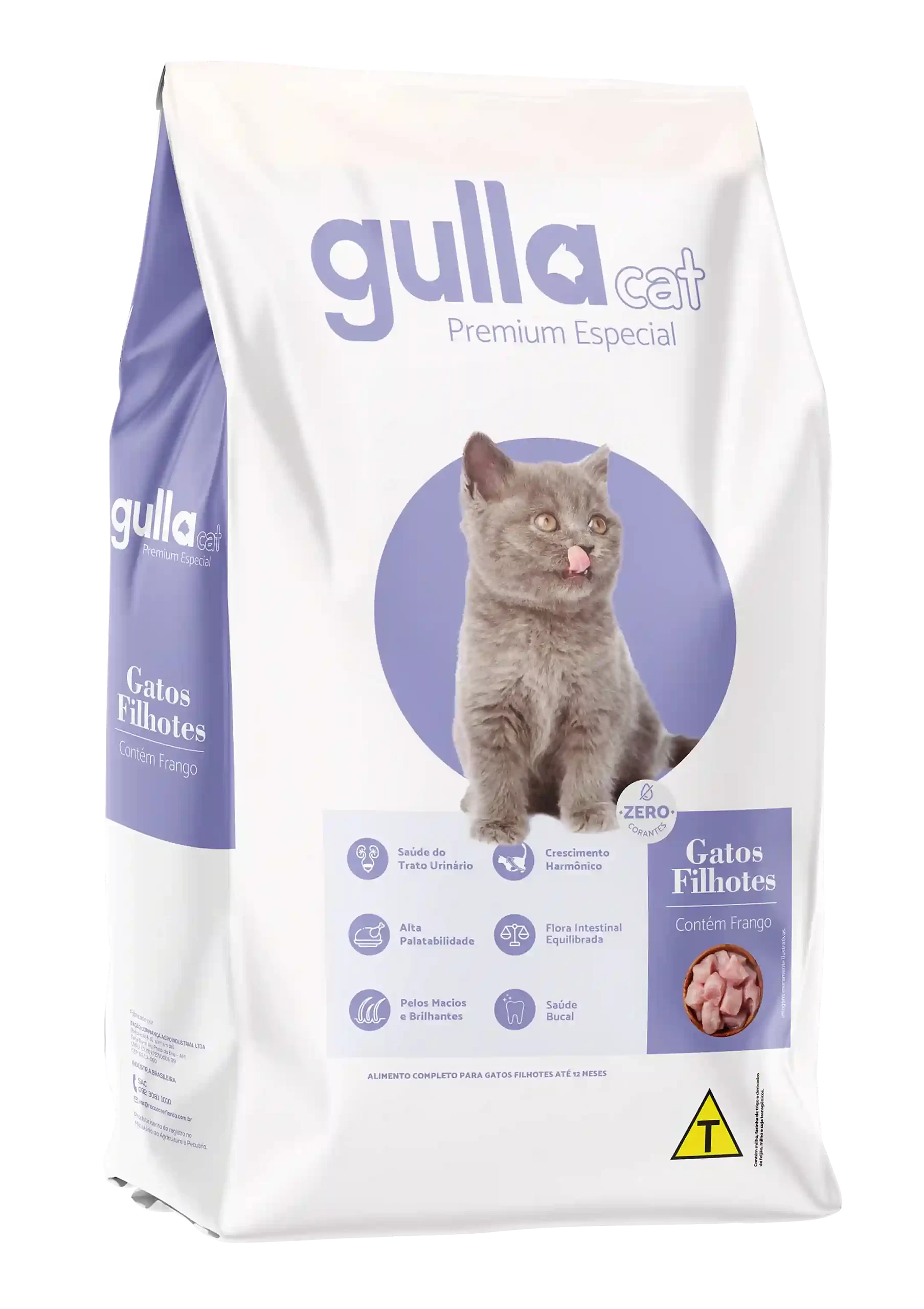 Ração GullaCat Filhote