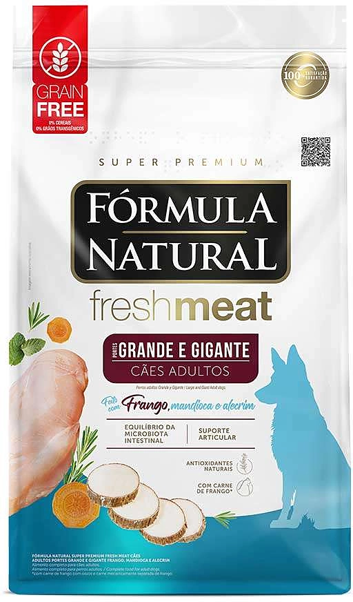 Ração Seca Fórmula Natural Fresh Meat Cães Adultos Raças Grandes e Gigantes