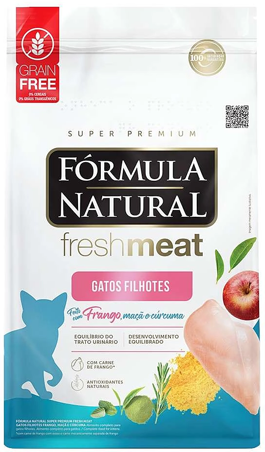 Ração Seca Fórmula Natural Fresh Meat Gatos Filhotes