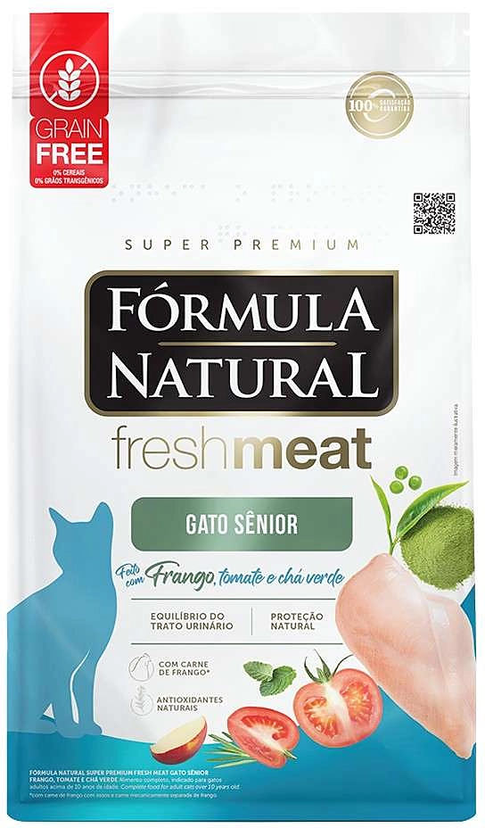 Ração Seca Fórmula Natural Fresh Meat Gatos Sênior