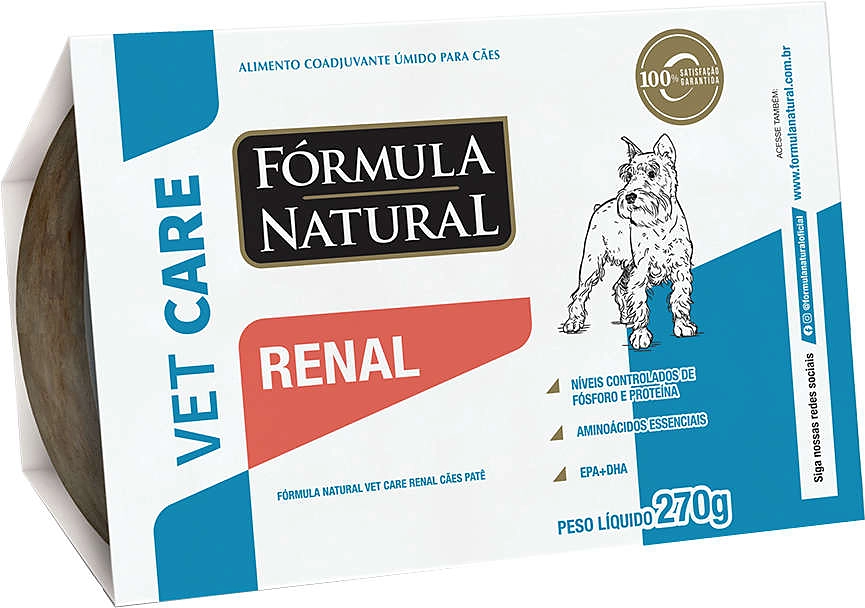 Ração Úmida Fórmula Natural Vet Care Renal para Cães