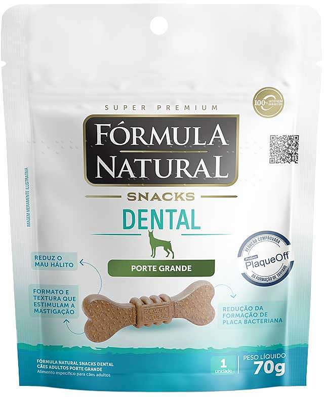 Snack Formula Natural Dental para Cães Porte Grande