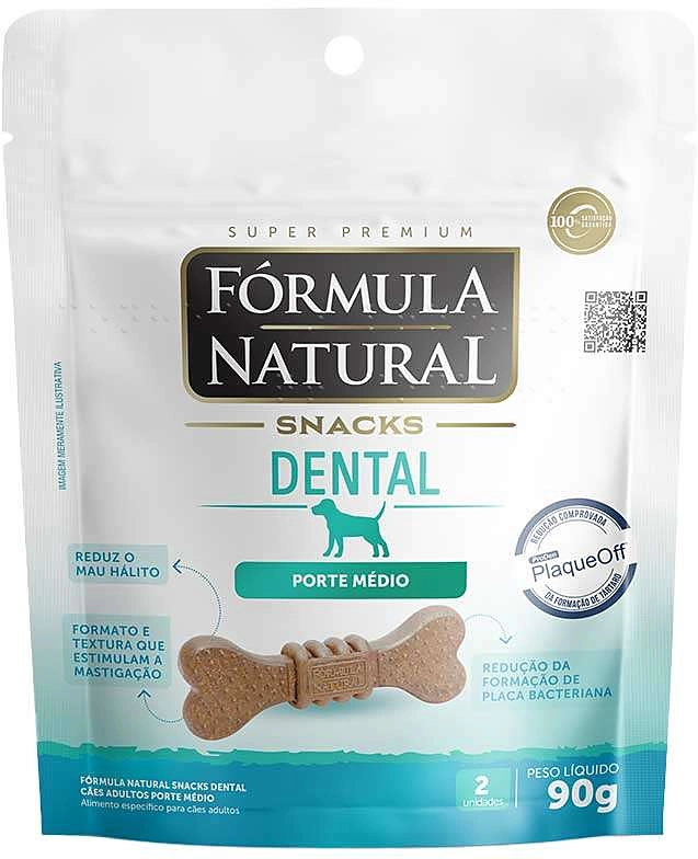 Snack Formula Natural Dental para Cães Porte Médio