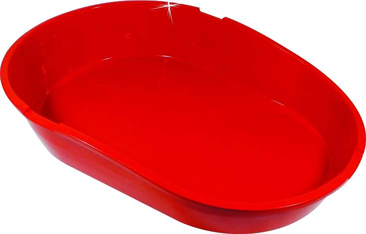 Bandeja Furacão Pet Vermelha para Gatos