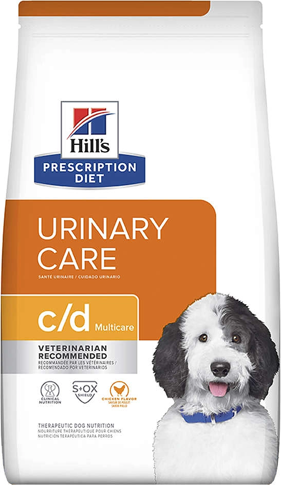Ração Seca Hill's Prescription Diet c/d Multicare Cuidado Urinário para Cães Adultos