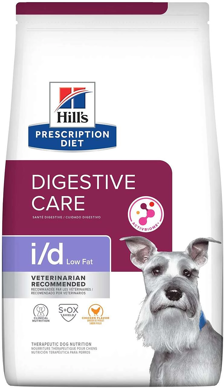 Ração Seca Hill's Prescription Diet i/d Cuidado Gastrointestinal para Cães Adultos sabor Frango