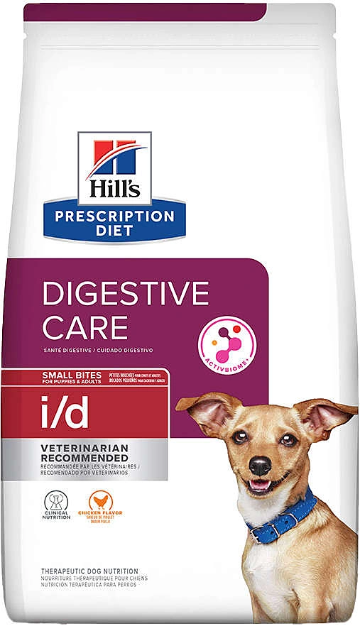 Ração Seca Hill's Prescription Diet i/d Pedaços Pequenos Cuidado Gastrointestinal para Cães Adultos