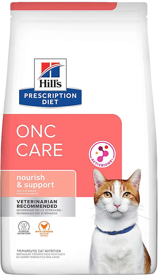 Ração Seca Hill's Prescription Diet ONC Care Cuidado Oncológico para Gatos