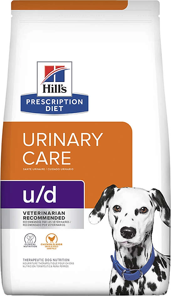 Ração Seca Hill's Prescription Diet u/d Cuidado Urinário para Cães Adultos