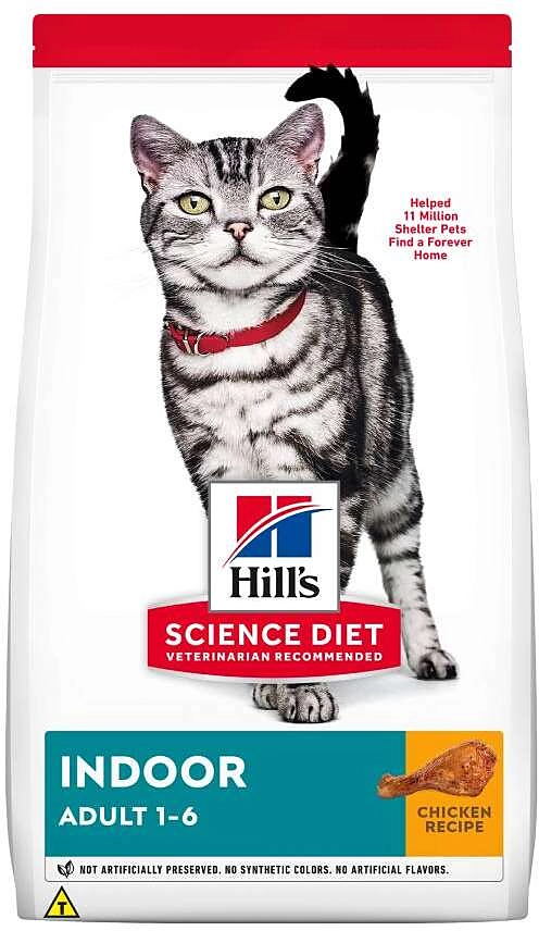 Ração Seca Hill's Science Diet Indoor para Gatos Adultos Castrados