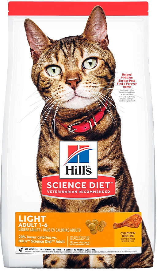 Ração Seca Hill's Science Diet Light para Gatos Adultos
