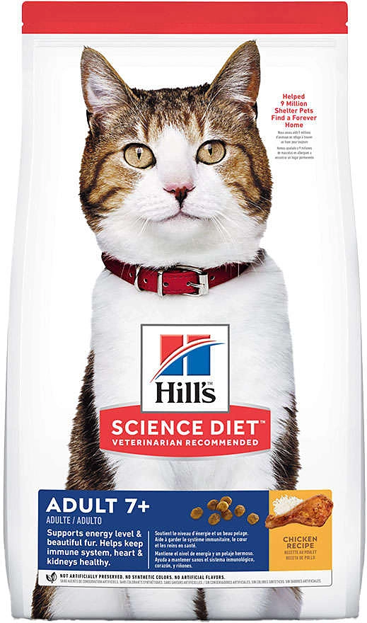 Ração Seca Hill's Science Diet Longevidade Ativa para Gatos Adultos 7+