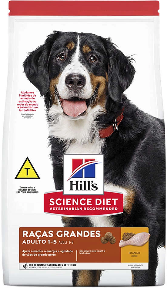 Ração Seca Hill's Science Diet para Cães Adultos Raças Grandes
