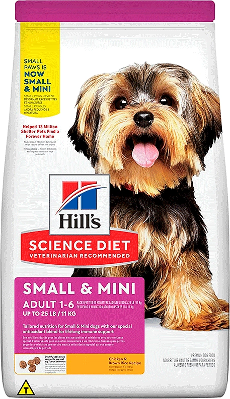 Ração Seca Hill's Science Diet para Cães Adultos Raças Minis e Pequenas