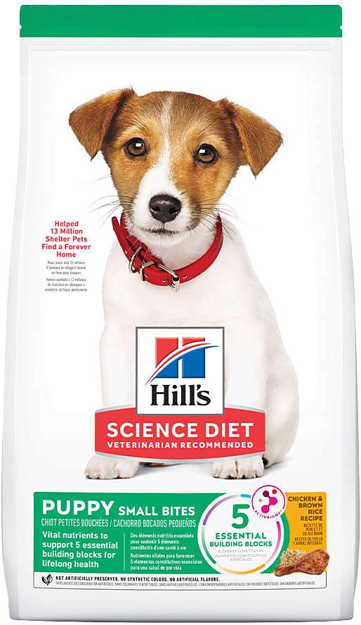 Ração Seca Hill's Science Diet Pedaços Pequenos para Cães Filhotes