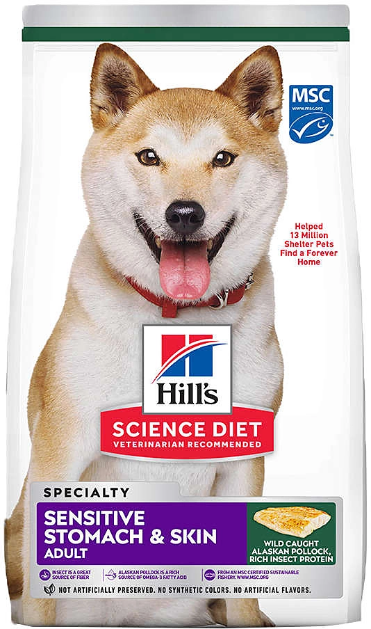 Ração Seca Hill's Science Diet Pele Sensível para Cães Adultos