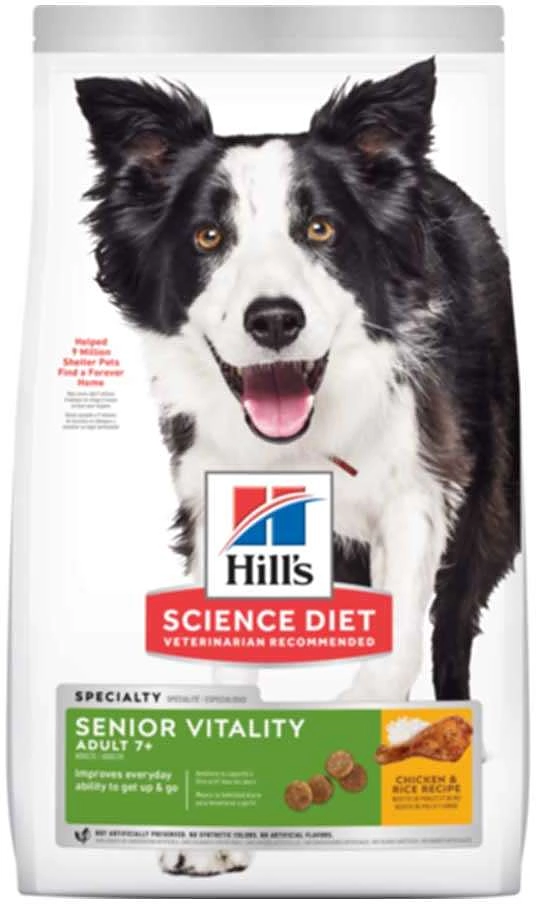 Ração Seca Hill's Science Diet Vitalidade Sênior Frango para Cães Idosos