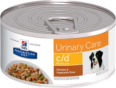 Ração Úmida Hill's Prescription Diet Lata c/d Multicare Cuidado Urinário para Cães Adultos