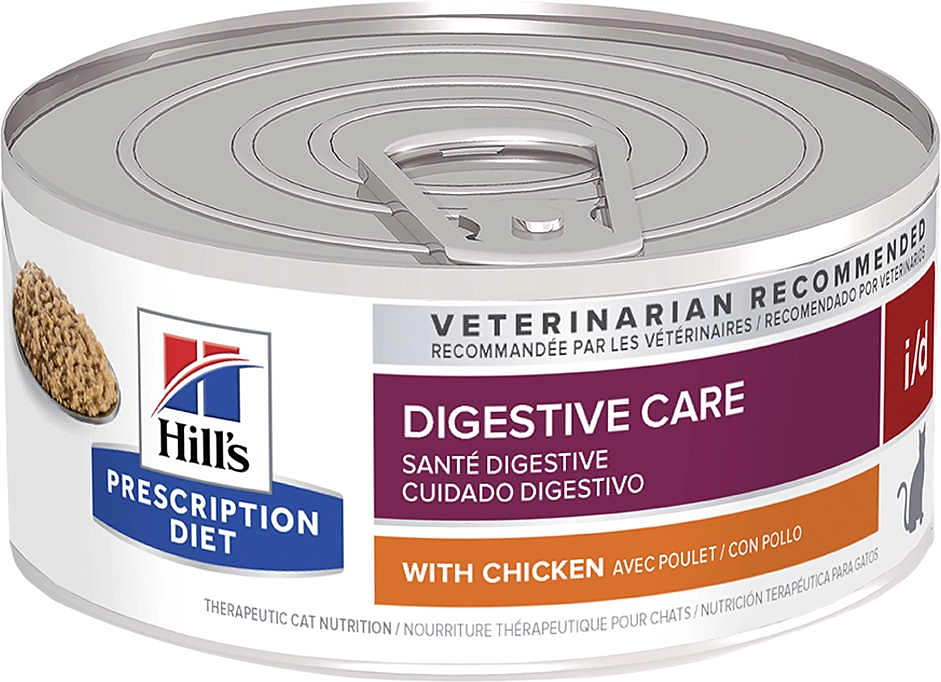 Ração Úmida Hill's Prescription Diet Lata i/d Cuidado Digestivo para Gatos Adultos