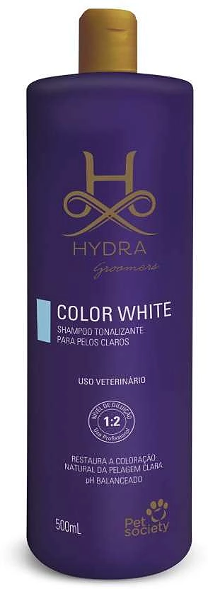 Shampoo Pet Society Hydra Groomers Color White