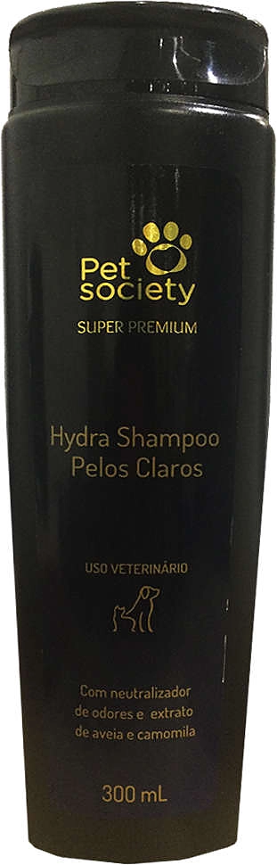 Shampoo Pet Society Pelos Claros para Cães e Gatos