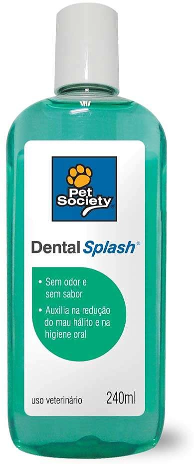 Solução de Higiene Oral Pet Society Dental Splash