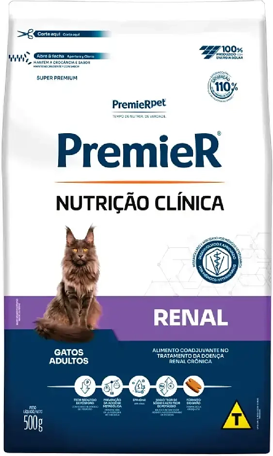 Ração Premier Nutrição Clínica Renal para Gatos