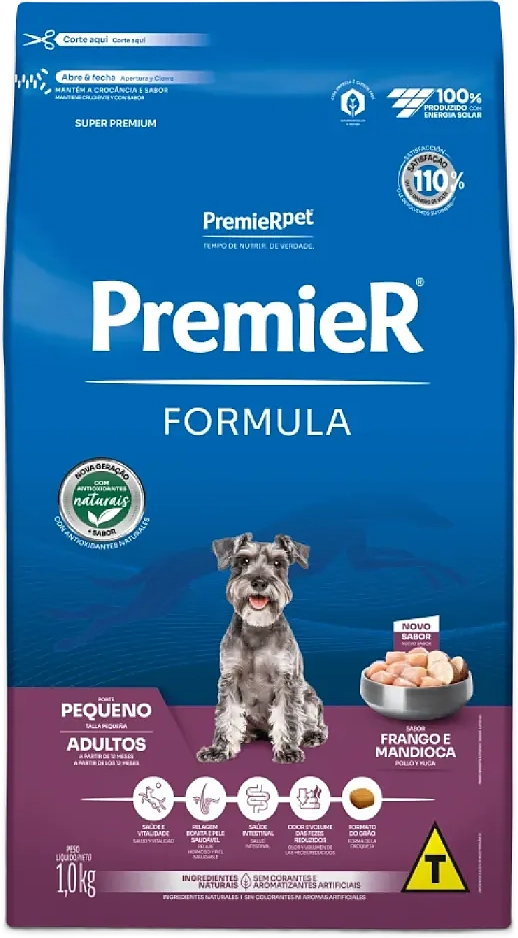 Ração Premier Pet Formula Cães Adultos Raças Pequenas