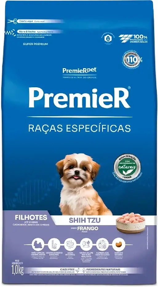 Ração Premier Pet Raças Específicas Shih Tzu Filhote