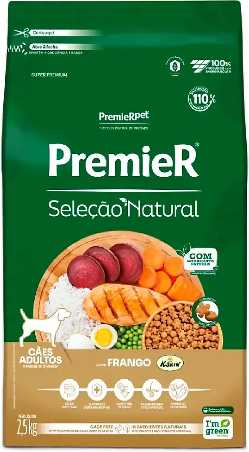Ração Premier Seleção Natural para Cães Adultos