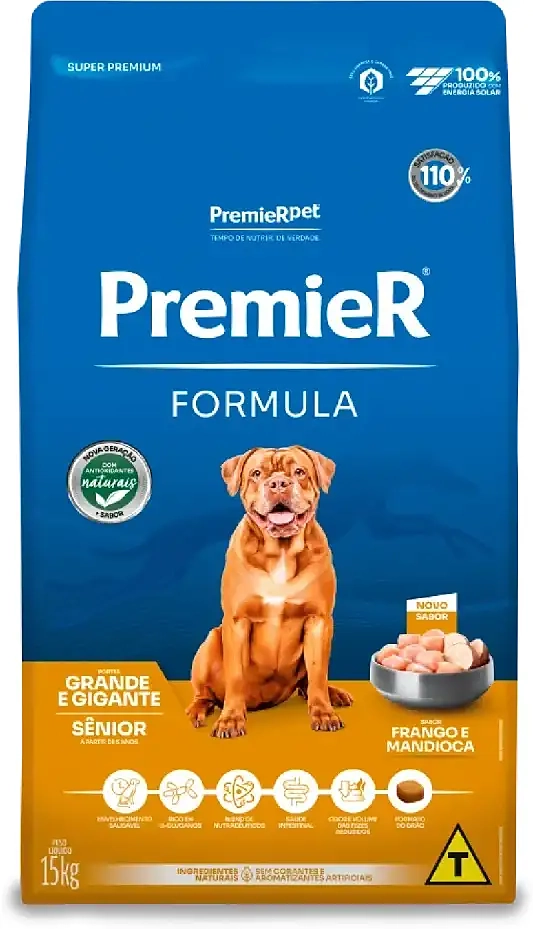 Ração Seca Premier Formula Frango para Cães Porte Grande e Gigante