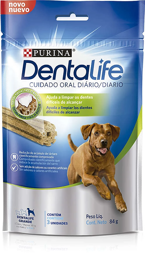 Petisco Purina DentaLife para Cães Porte Grande Sabor Frango