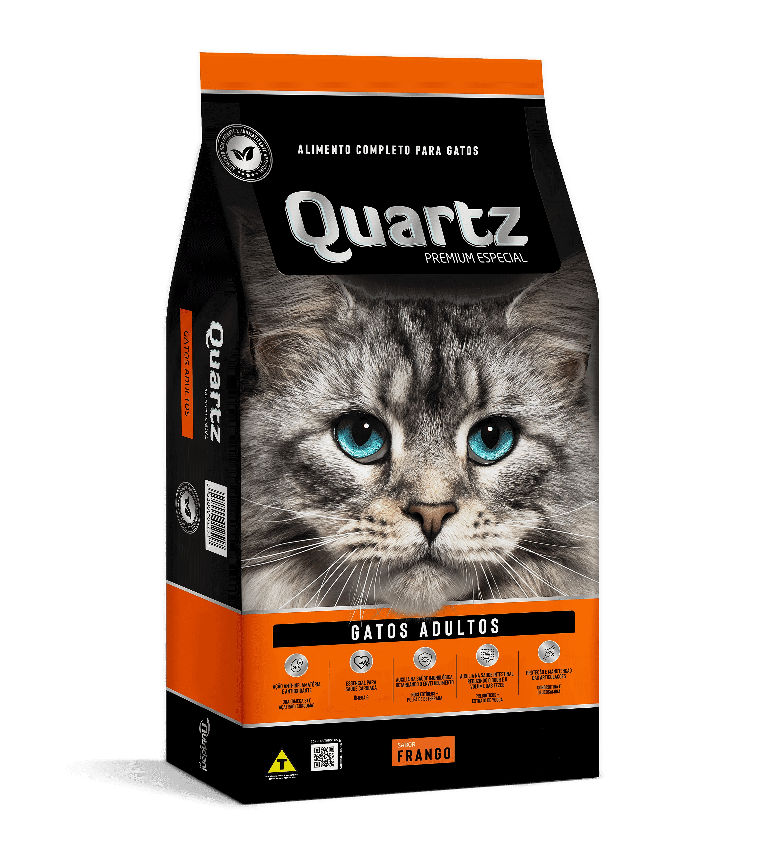 Quartz Gatos Adultos Frango