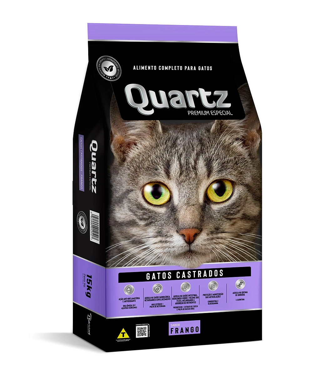 Quartz Gatos Castrados Frango
