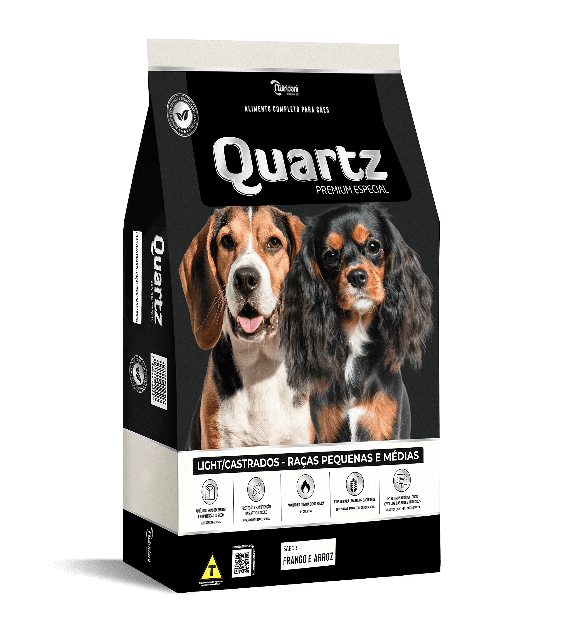 Quartz Light/Castrados - Raças pequenas e médias
