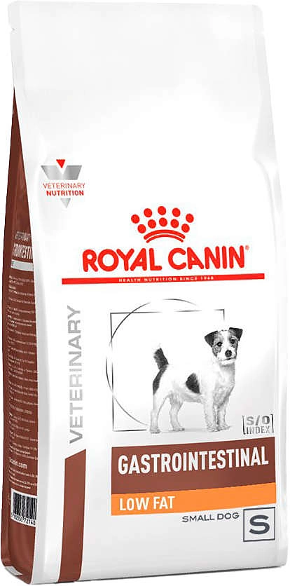 Ração Royal Canin Canine Veterinary Diet Gastro Intestinal Low Fat para Cães Adultos Porte Pequeno
